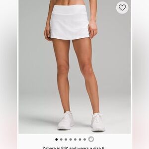 Lululemon Pace Rival Mid-Rise Skirt
